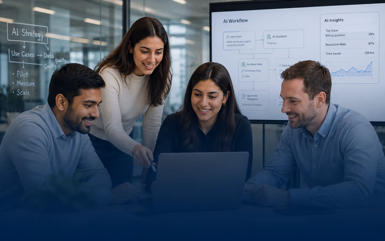 AI strategy and consulting for business